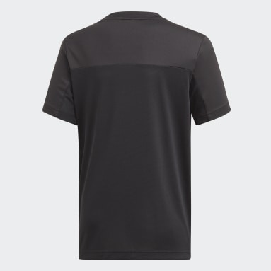 T-shirt Equipment Noir Garçons Sportswear