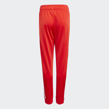 Red tracksuit bottoms kids Clearance