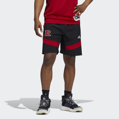 Men's Basketball Black Scarlet Knights NCAA Swingman Shorts