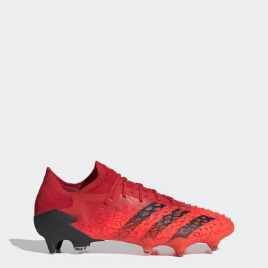 predator adidas bianche e rosse