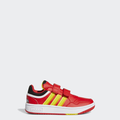 Kids 4-8 Years Basketball Red adidas x Marvel Super Hero Adventures Iron Man Hoops 3.0 Shoes