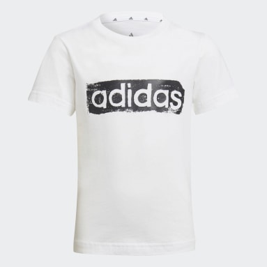 black and white adidas shirt