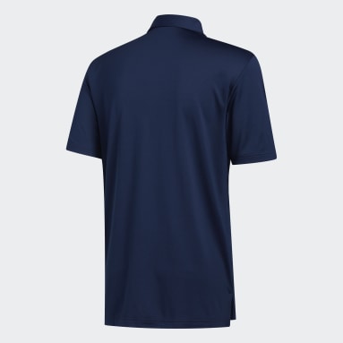 Men Golf Blue Advantage Novelty Polo Shirt