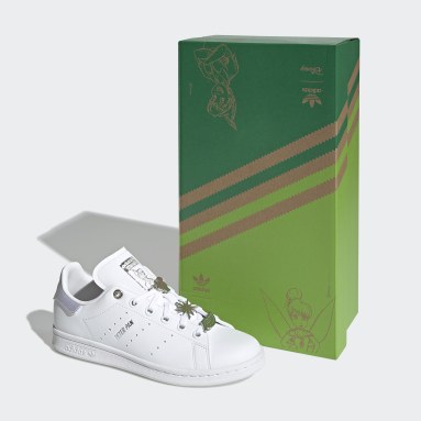 Youth Originals White Peter Pan and Tinker Bell Stan Smith
