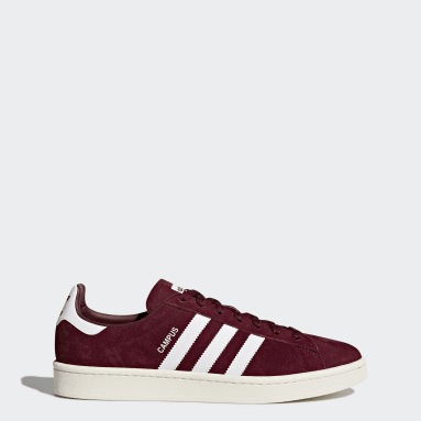 Maroon adidas shoes youth