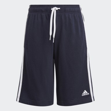 Short adidas Essentials 3-Stripes Blu Ragazzo Sportswear