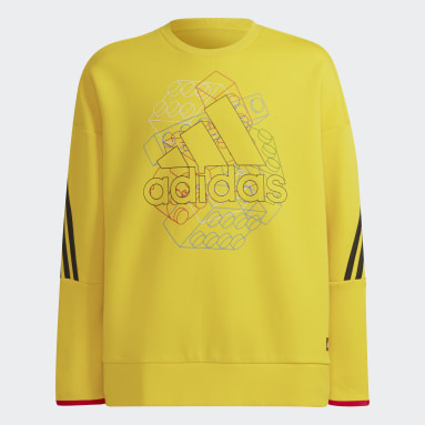 Youth 8-16 Years Sportswear Yellow adidas x Classic LEGO® Sweatshirt