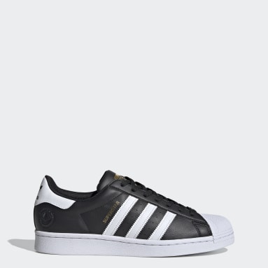 adidas superstar nere punta oro