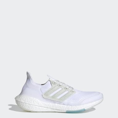 Men Running White Ultraboost 21 x Parley Shoes