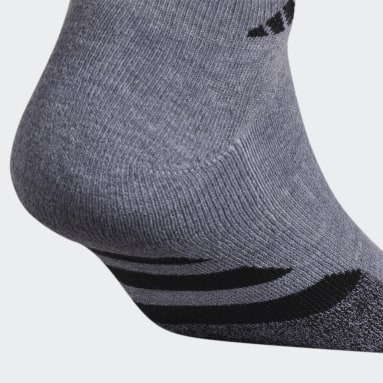 Men's Training Grey Cushioned Low-Cut Socks 3 Pairs