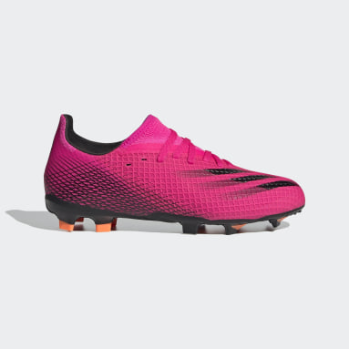 Pink addidas soccer cleats clearance