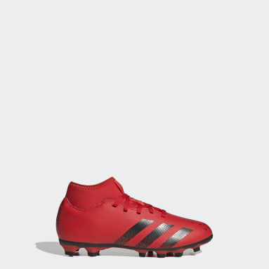 Zapatos de fútbol Predator Freak.4 Multiterreno Rojo Niño Fútbol