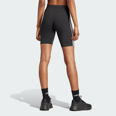 Women Sportswear Black Essentials 3-Stripes Bike Shorts