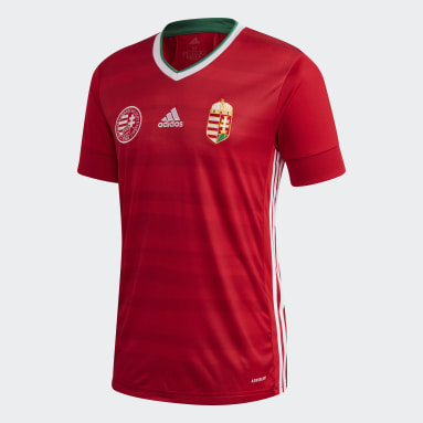 Camiseta primera equipación Hungría Rojo Fútbol