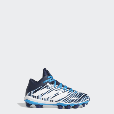 Boys blue football cleats clearance
