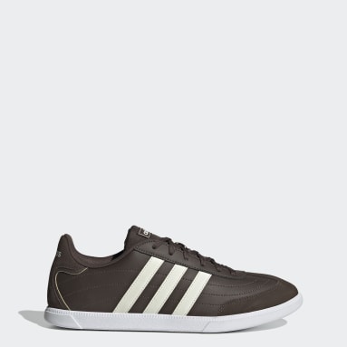 adidas pelle marrone