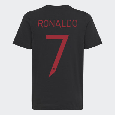 Camiseta Manchester United Graphic Negro Niño Fútbol