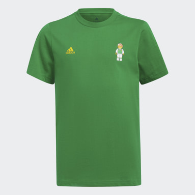 Děti Sportswear zelená Tričko adidas x LEGO® Football Graphic