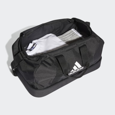 Football Black Tiro Primegreen Bottom Compartment Duffel Bag Small