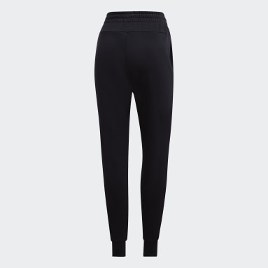 Women Sportswear Black Essentials Solid Pants