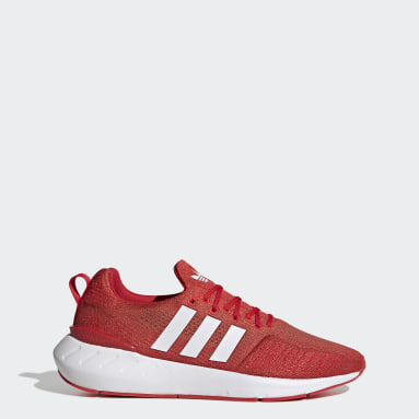 adidas hombre rojas