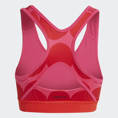 Girls Sportswear Rosa Marimekko Believe This Primegreen AEROREADY Training Bra