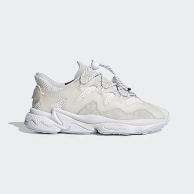 Triple white adidas ozweego clearance