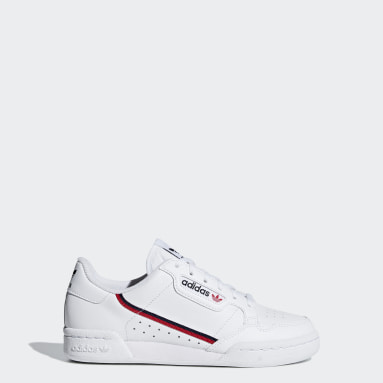 Youth 8-16 Years Originals White Continental 80 Shoes