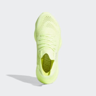 neon yellow running shoes womens