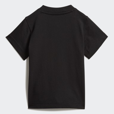 Kinderen Originals Zwart Trefoil T-shirt