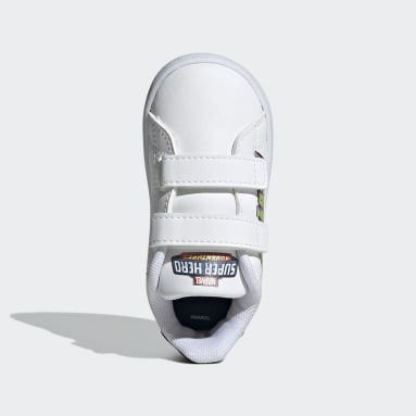 Infant & Toddlers 0-4 Years Sportswear White Marvel Hulk Advantage Shoes