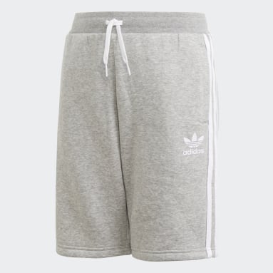 boys grey adidas shorts