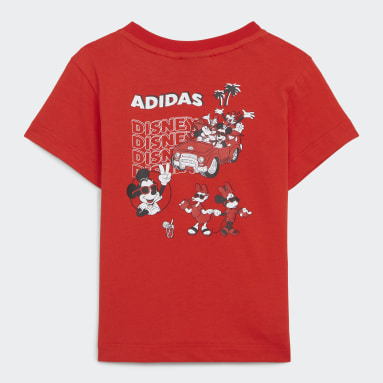 Kinderen Originals Rood Disney Mickey and Friends T-shirt