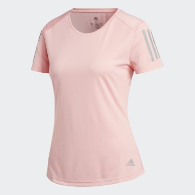 Camiseta Own the Run Rosa Mujer Running