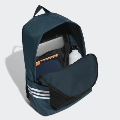 Lifestyle Turquoise Classic 3-Stripes Backpack