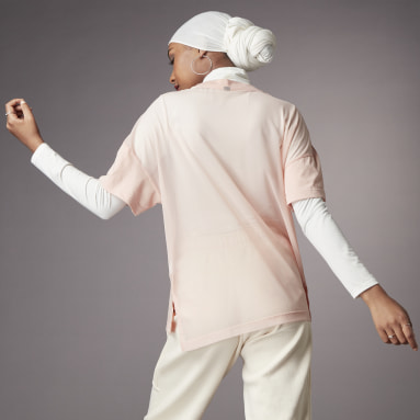 Camiseta Hyperglam Oversize Rosa Mujer Sportswear
