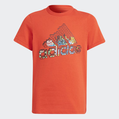 Camiseta adidas x LEGO® Graphic Rojo Niño Sportswear