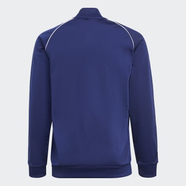 Youth 8-16 Years Originals Blue Adicolor SST Track Top