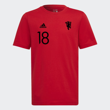 T-shirt do Manchester United Vermelho Rapazes Futebol