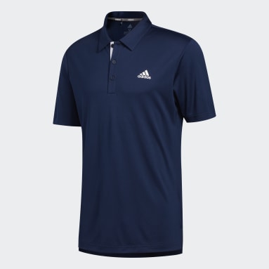 Men Golf Blue Advantage Novelty Polo Shirt