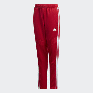 Women red adidas pants clearance