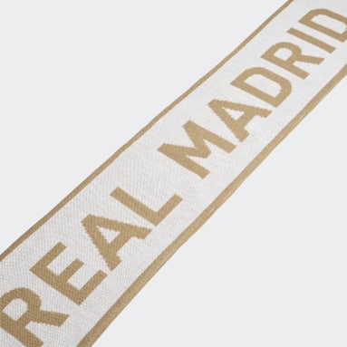 Football White Real Madrid Scarf