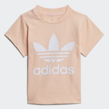 Infant & Toddlers 0-4 Years Originals Pink Trefoil Tee