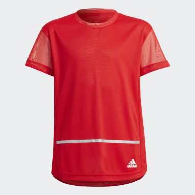 Youth Training Red HEAT.RDY Primegreen Tee
