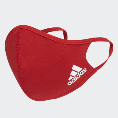 Sportswear Rød 3-Pack stofmasker, XS/S