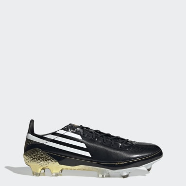 Men's Soccer Black F50 Ghosted Adizero Firm Ground Cleats