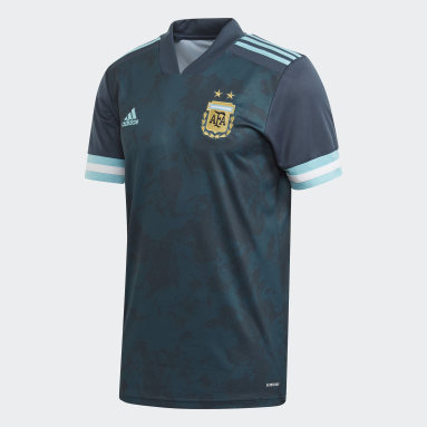 Camisola Alternativa da Argentina Azul Criança Futebol