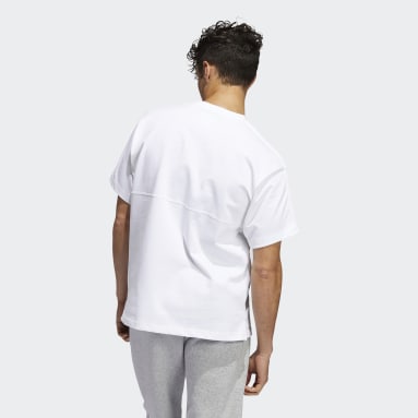 adidas SPRT Heavyweight Pocket T-skjorte Hvit