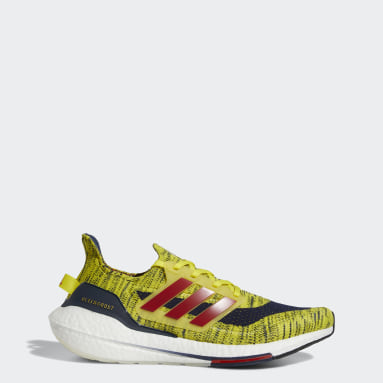 yellow colour shoes adidas