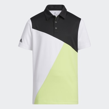 Youth 8-16 Years Golf Black HEAT.RDY Golf Polo Shirt